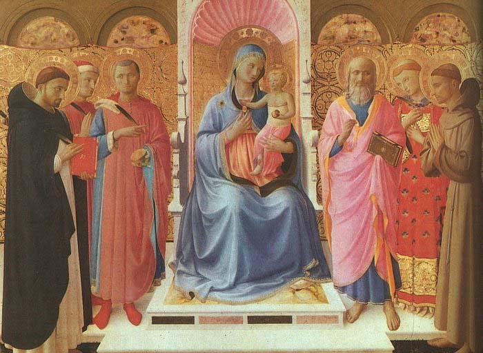 Fra Angelico Annalena Altarpiece oil painting image